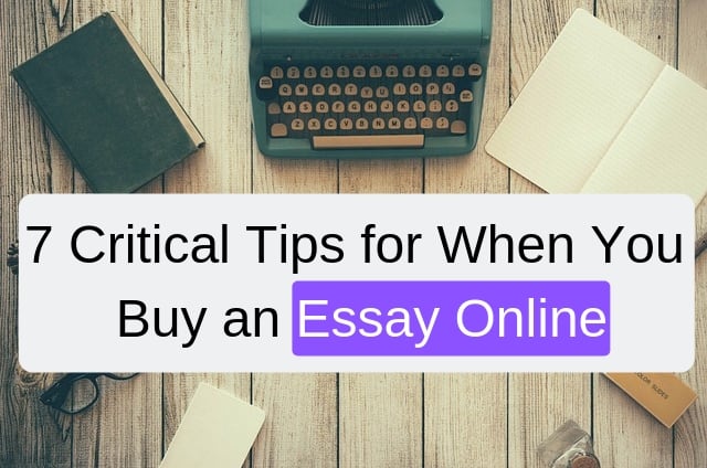 Where can i buy an essay online