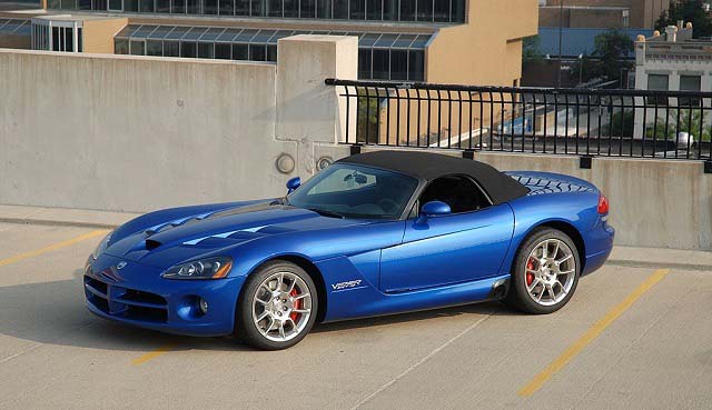 Dodge Viper SRT Coupe - Best Handling Sports Cars in the World