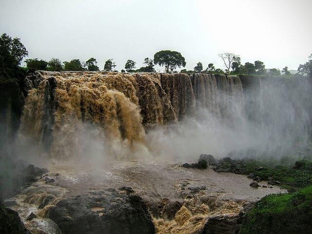Blue Nile Falls - most powerful waterfall