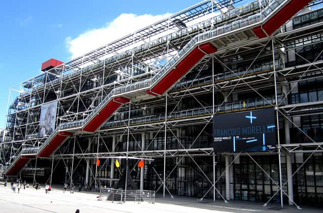 Centre Pompidou - famous places in paris
