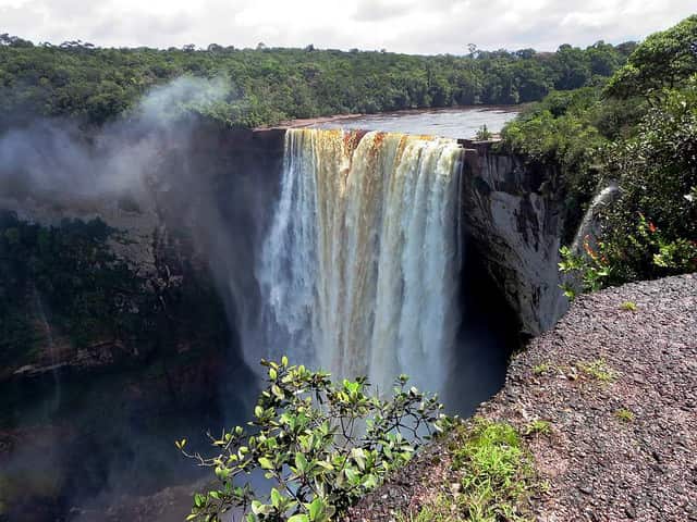 Kaieteur Falls - most famous waterfall in the world