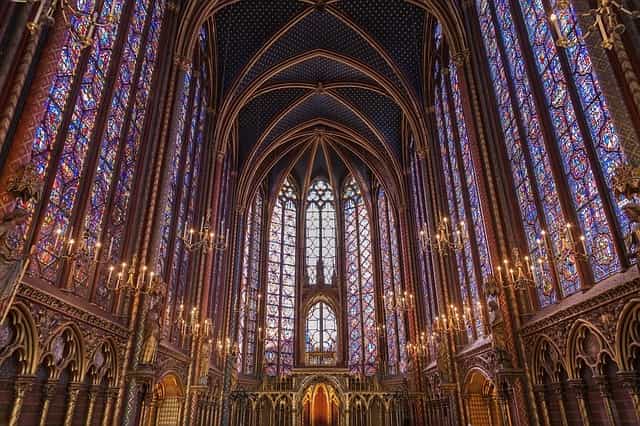 Sainte-Chapelle - relaxing things to do in paris