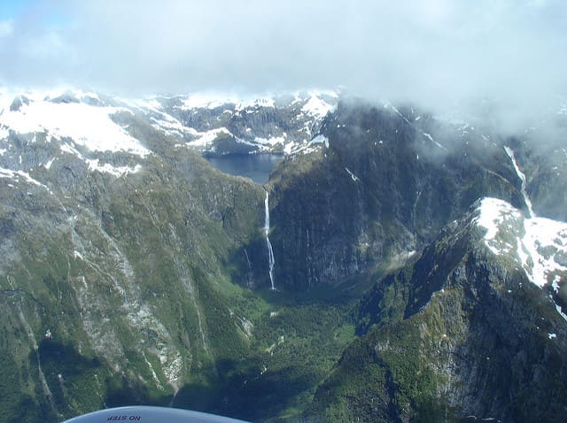 Sutherland Falls - largest waterfalls