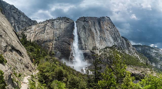 Yosemite Falls - most famous waterfall