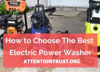 How to Choose The Best Electric Power Washer