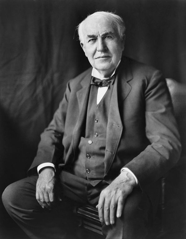 Thomas Edison - famous scientists in the world