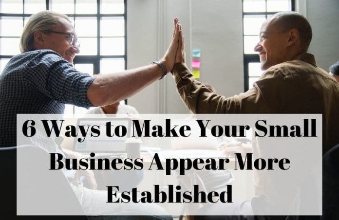 Small Business Appear More Established