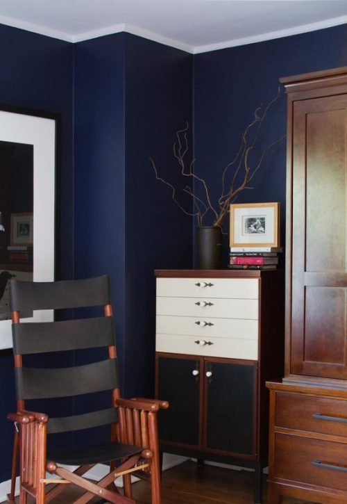 dark blue paint for walls
