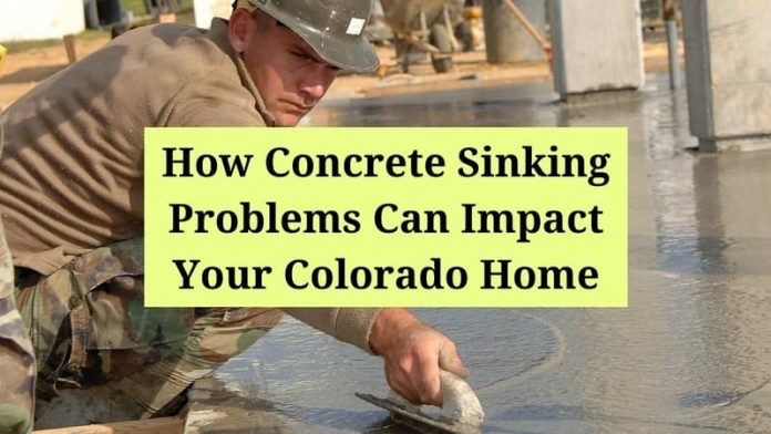 How Concrete Sinking Problems Can Impact Your Colorado Home
