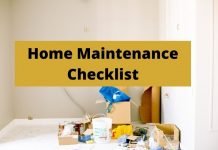 A Year-Round Home Maintenance Checklist Home Maintenance Checklist