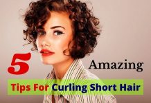 Tips For Curling Short Hair