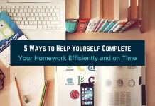 5 Ways to Help Yourself Complete Your Homework Efficiently and on Time