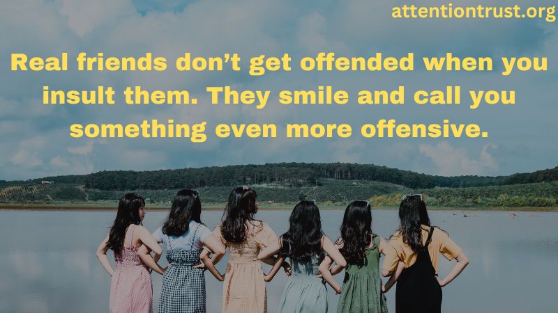 real friends quotes short