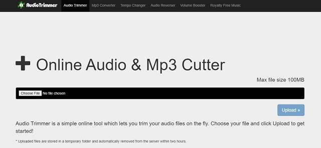 Audio Trimmer - Online Mp3 Audio Cutter