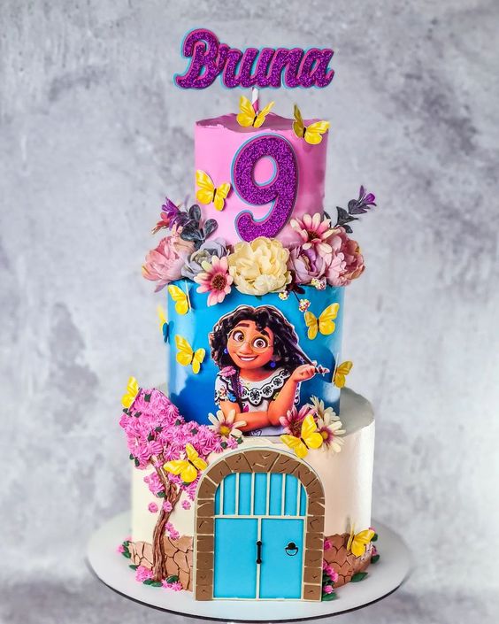 Disney Encanto Movie Poster Cake