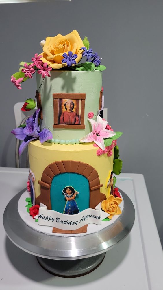 Encanto Birthday Cake