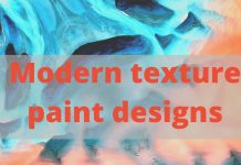 Modern texture paint designs