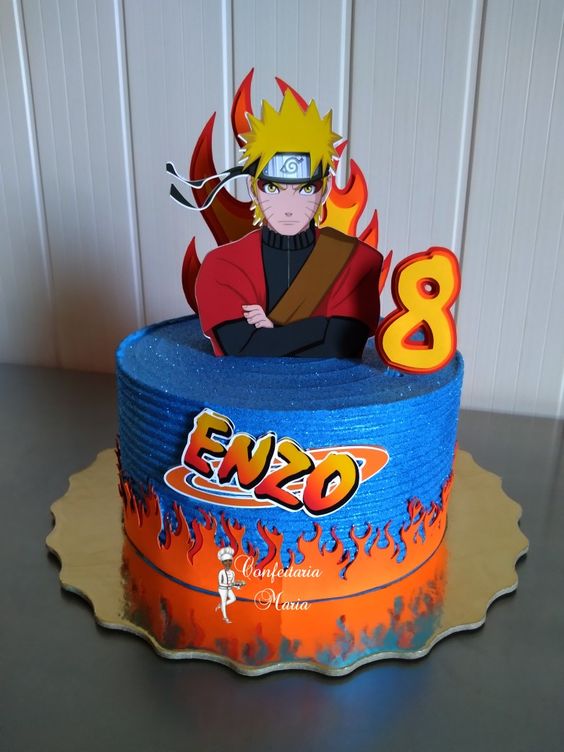 new naruto cake pictures