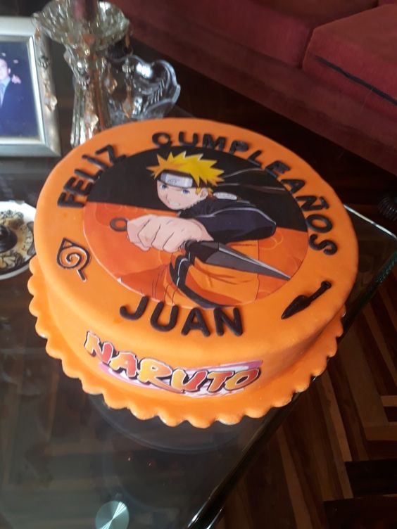sweet naruto cake pictures