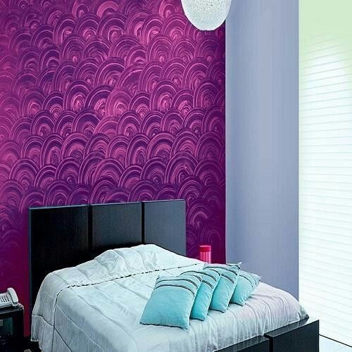 texture paint designs for bedroom