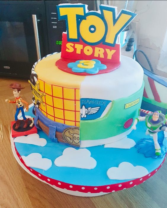 toy story birthday cake photo