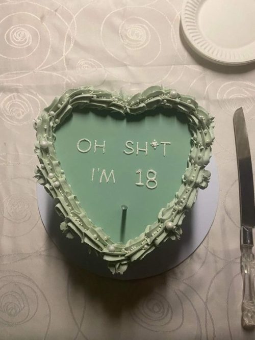 18th birthday cakes funny