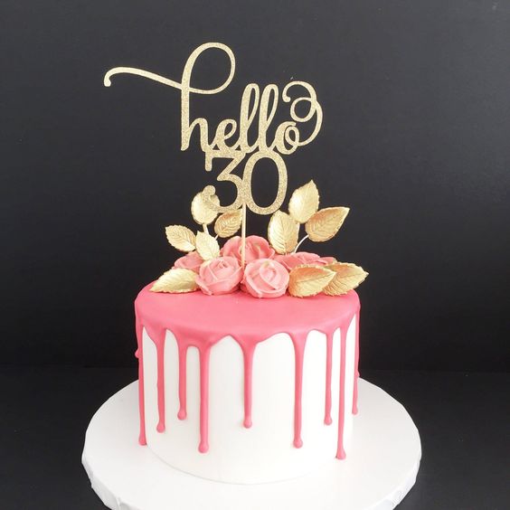 30th birthday cake ideas for her - funny 30th birthday cakes for her