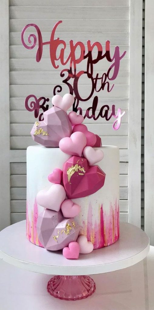 Easy 30th Birthday Cake Ideas For Her