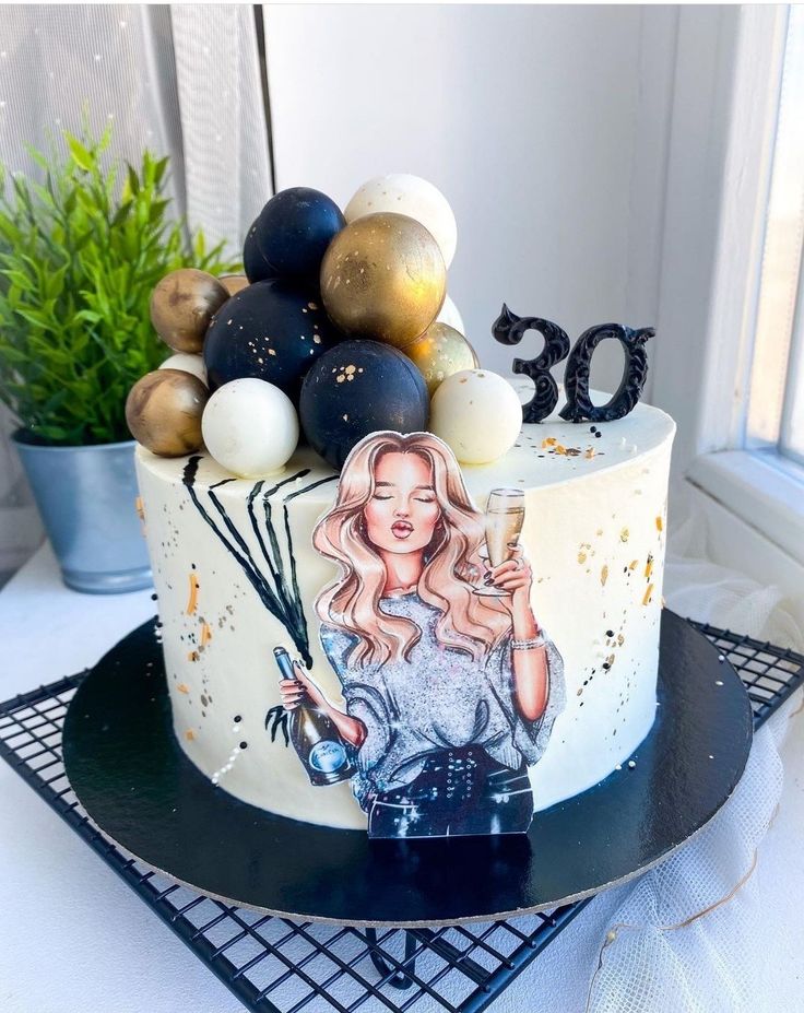 Ultimate List of 30th Birthday Cake Ideas - Attention Trust