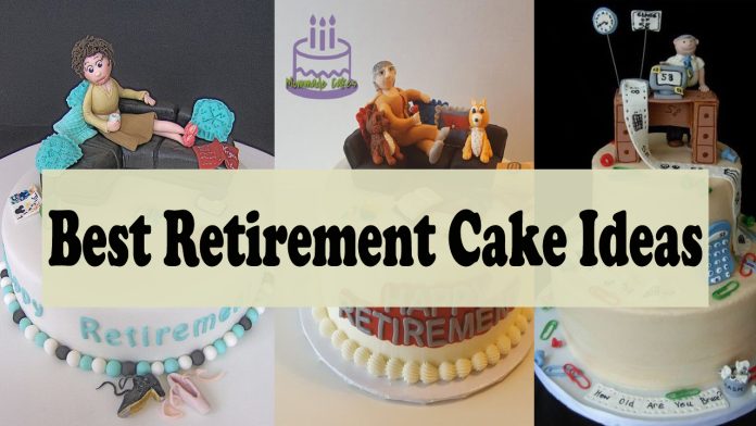 60+ Best Retirement Cake Ideas (Ultimate Guide) - happy retirement cake