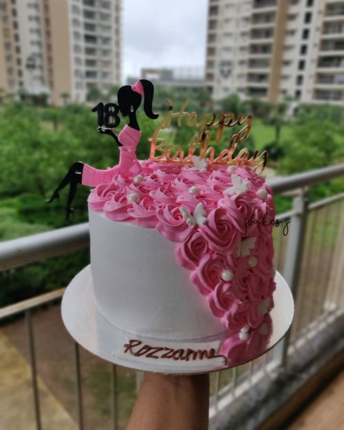 cake design birthday 18