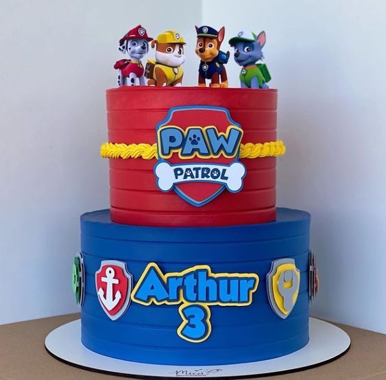 Unique Paw Patrol Birthday Cake Ideas - paw patrol birthday cake toppers