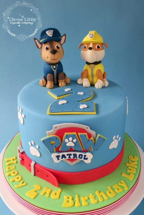 Unique Paw Patrol Birthday Cake Ideas - paw patrol birthday cake toppers