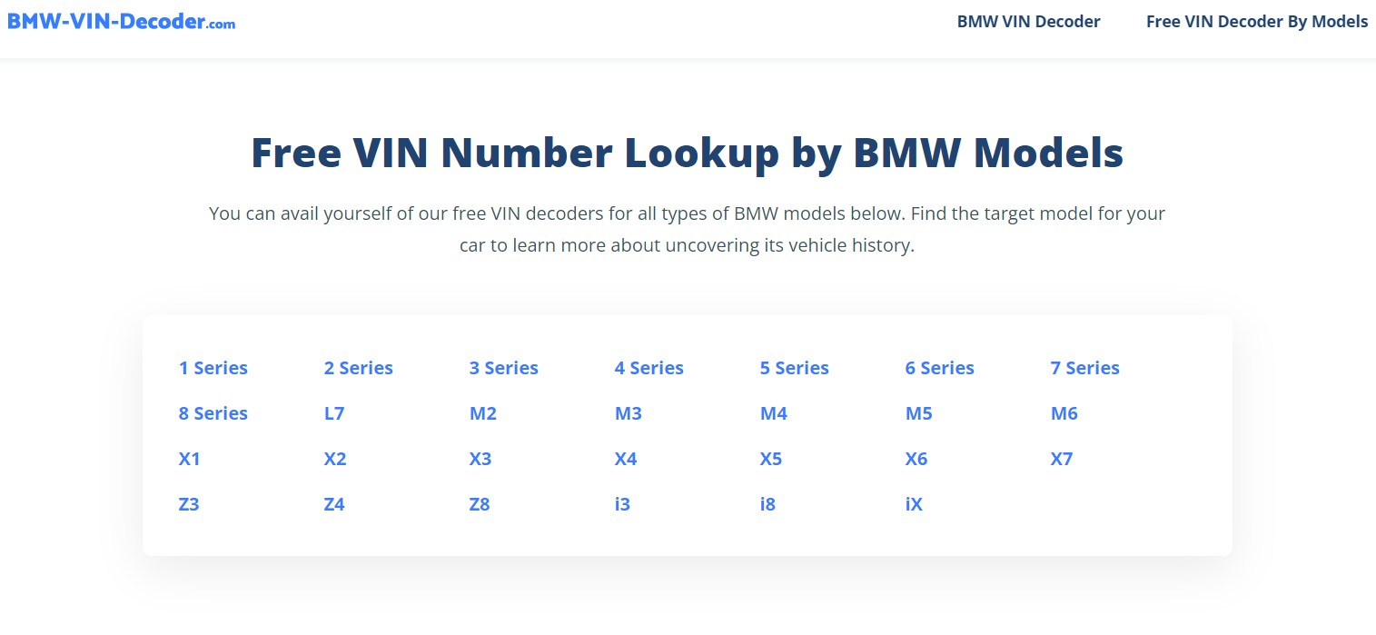 What Does a VIN Lookup Report Contain - free vehicle history report