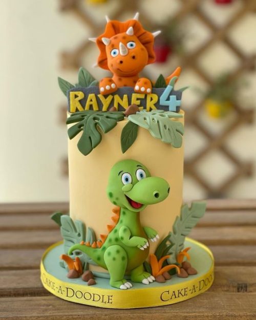 Easy dinosaur cake ideas