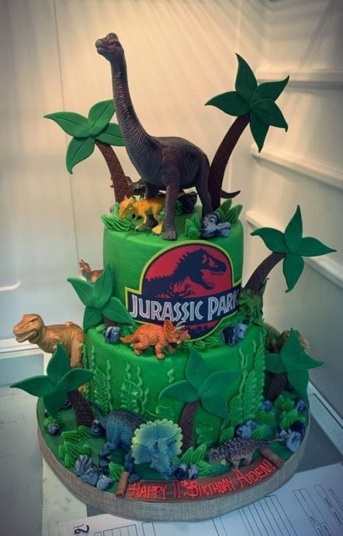 easy dinosaur cake ideas