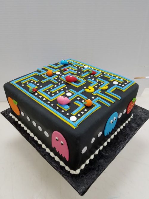 gaming theme cake