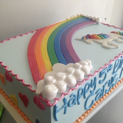 rainbow unicorn cake near me