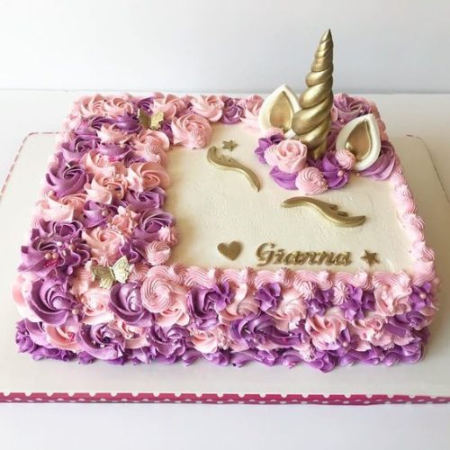 unicorn cake recipe - simple unicorn cake