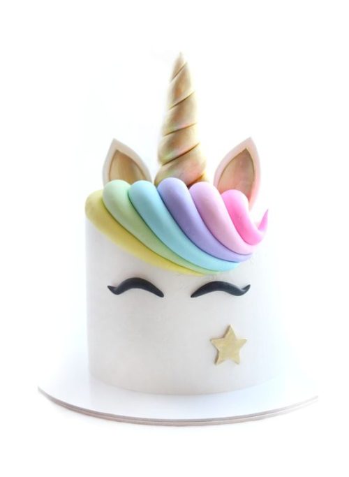 unicorn horn cake topper - unicorn topper cupcakes