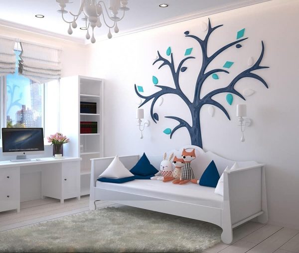 Beautifull-White-Wall-Paint-Design-Ideas