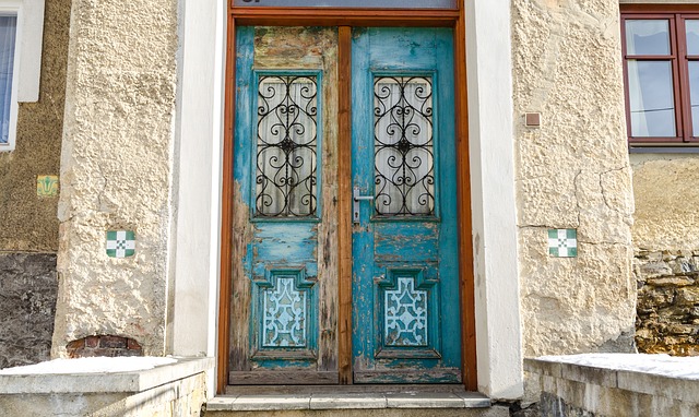 stylish exterior door