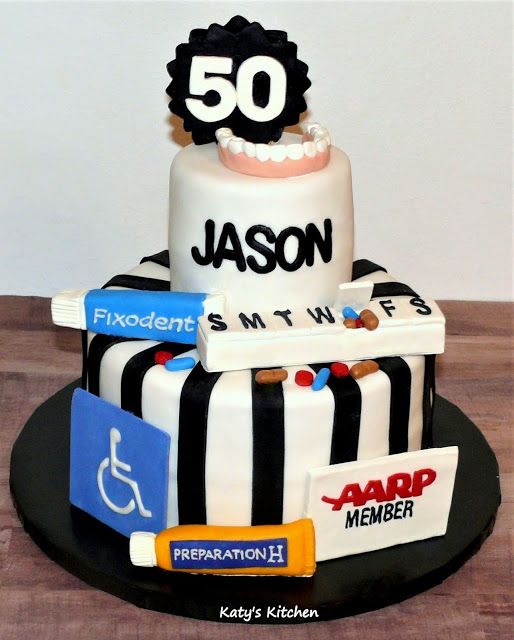 Creative cake designs for dad's 50th celebration