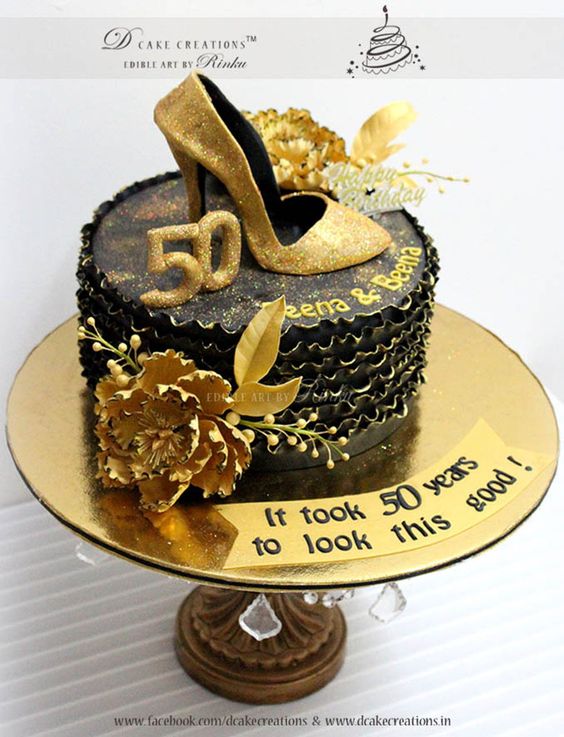 Popular cake flavors for a woman's 50th birthday