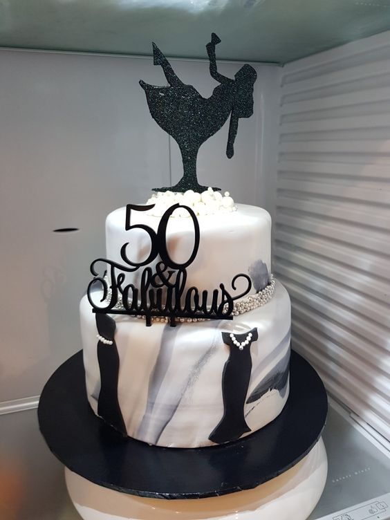 Unique cake themes for a woman's 50th birthday