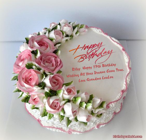 birthday wishes cake