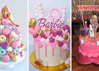 Barbie birthday cakes