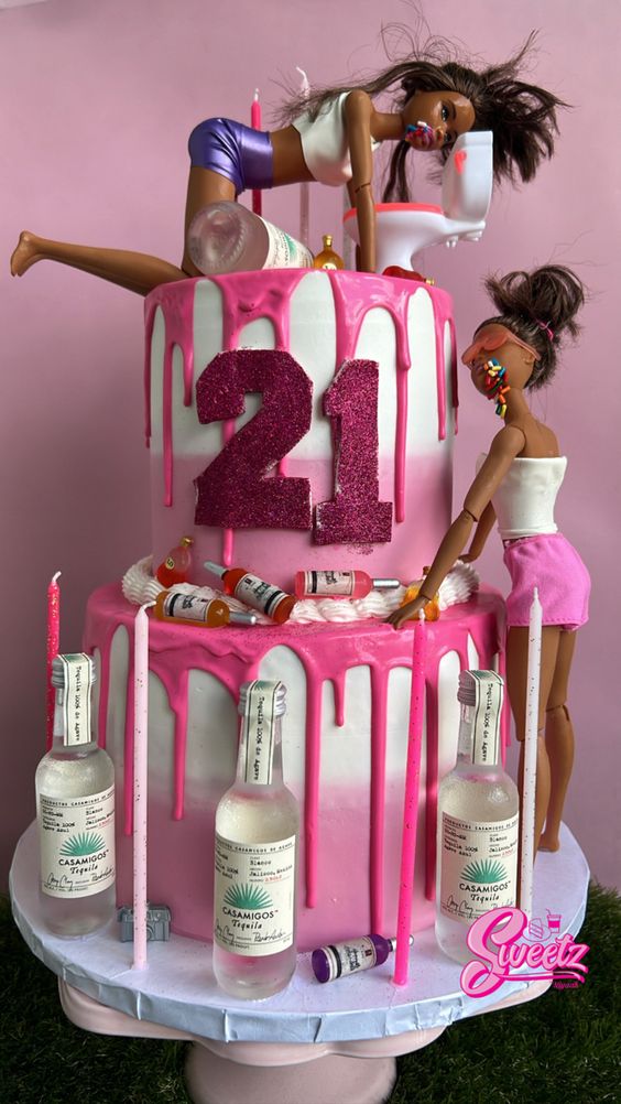 barbie cake decorating