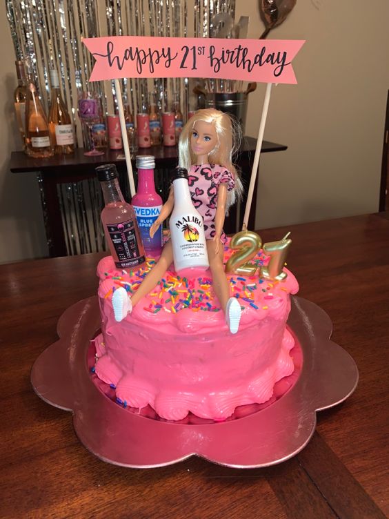 barbie doll cake birthday