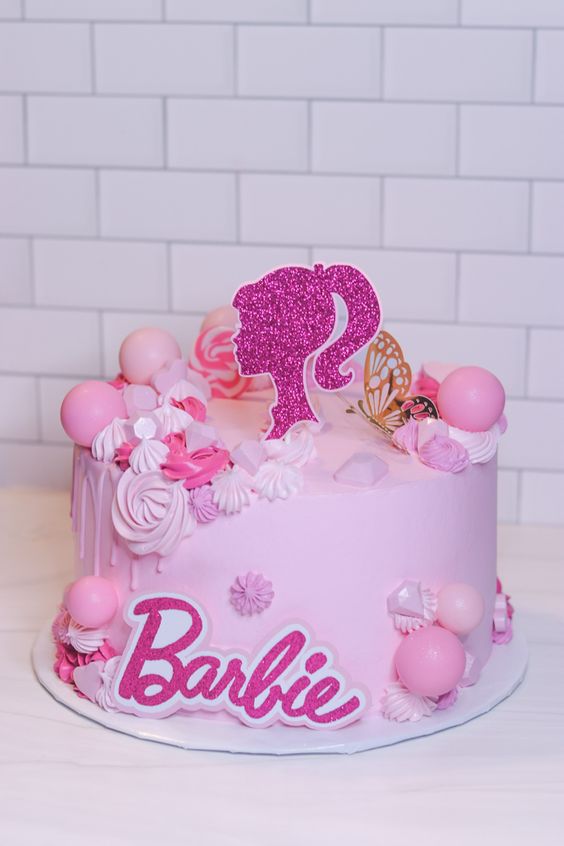 barbie movie cake ideas